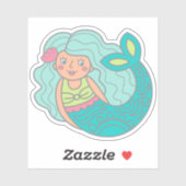 Cute Mermaid Sticker (Vel)