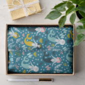 Cute Mermaid Tissue Paper Tissuepapier (Geschenk)