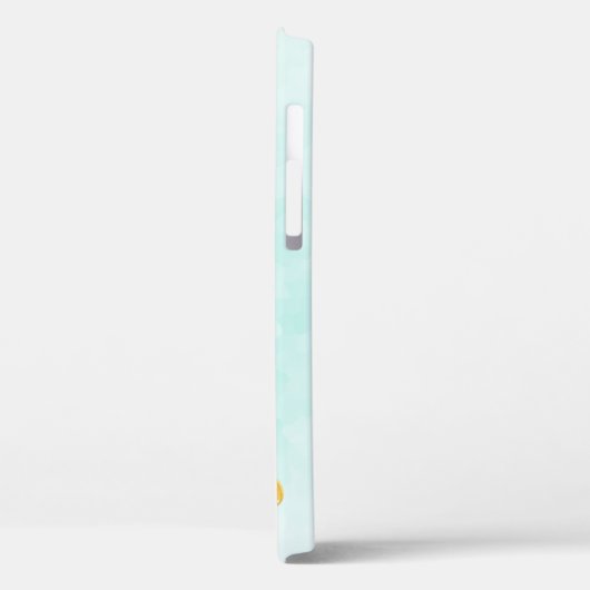 Cute Mermaid under the Zee Waterverf Case-Mate iPhone Case (Achterkant / Links)