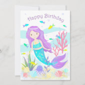 Cute Mermaid under Zee Neon (Voorkant)
