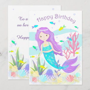Cute Mermaid under Zee Neon