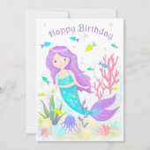 Cute Mermaid under Zee Neon (Voorkant)