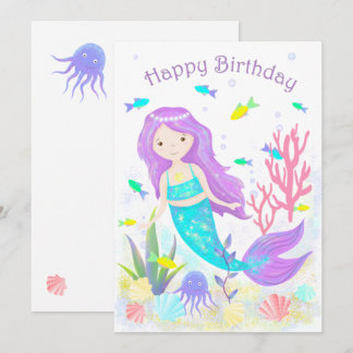 Cute Mermaid under Zee Neon