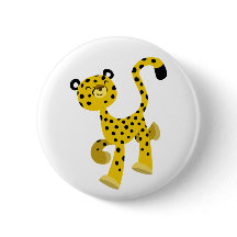 Cute Merry Cartoon Cheetah