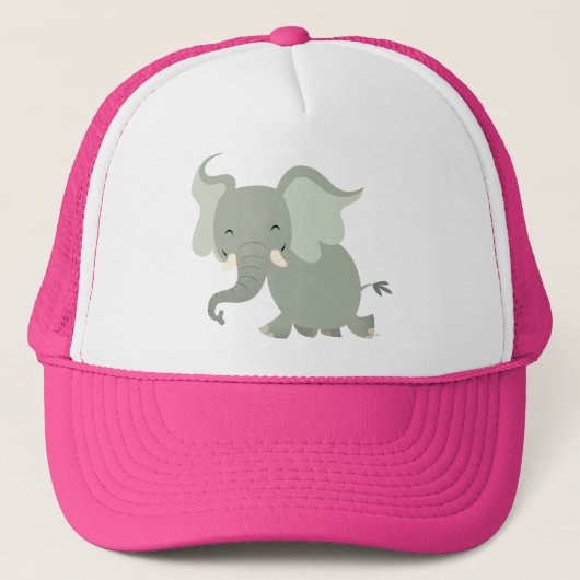 Cute Merry Cartoon Elephant Pet (Voorkant)