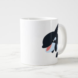 Cute Merry Cartoon Killer Whale Jumbo Mok