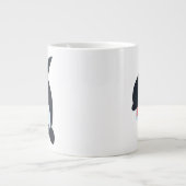 Cute Merry Cartoon Killer Whale Jumbo Mok (Voorkant)