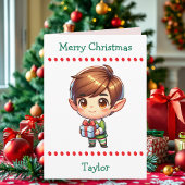 Cute Merry Christmas Child's | Word Search Inside Feestdagen Kaart