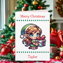 Cute Merry Christmas Child's | Word Search Inside Feestdagen Kaart