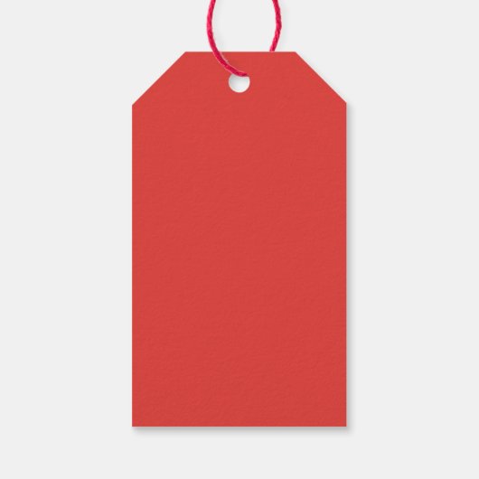 Cute Merry kerst Cadeaulabel (Achterkant)