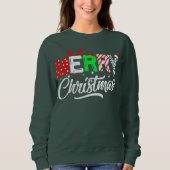 Cute Merry kerst Matching Family Kerstmis Trui (Voorkant)