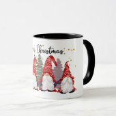 Cute Merry Kerstgnomen Mok (Voorkant rechts)