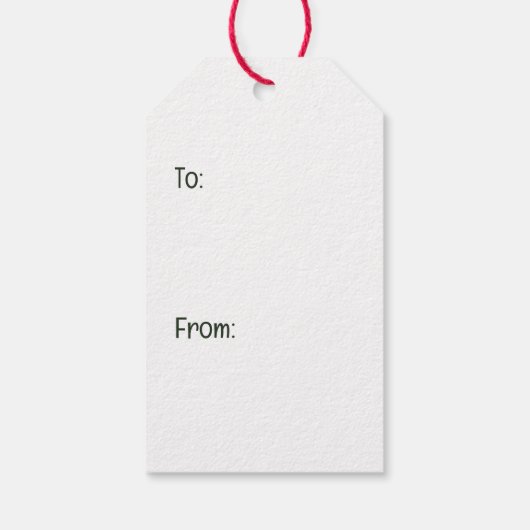 Cute Merry kerstkatten Cadeaulabel (Achterkant)