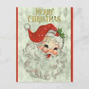 Cute Merry kerstkerstkerstkerstkerstman Briefkaart