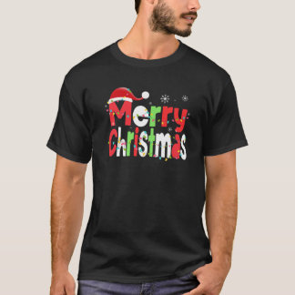 Cute Merry Kerstmis 2021 Red Green X-Mas Lights S T-shirt