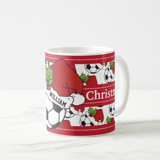 Cute Merry Kerstmis Koffiemok (Voorkant rechts)