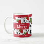 Cute Merry Kerstmis Koffiemok (Links)