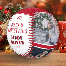 Cute Merry Kerstpap 3 Foto Collage