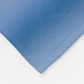 Cute met blauwe ogen fleece deken (Hoek)