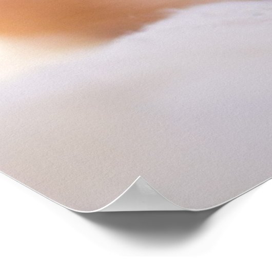 Cute met blauwe ogen poster (Hoek)