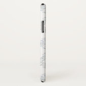 Cute-met-kerstsneeuwsneeuwpop tien Case-Mate iPhone case (Achterkant / rechts)