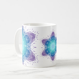 Cute Metatron's Cube mandala Koffiemok