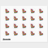 Cute Mexicaanse Piñata Ezel Sticker | Kawaii Die-C (Vel)
