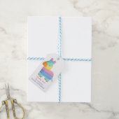 Cute Mexicaanse Piñata Kinderen Verjaardagsfeest C Cadeaulabel (Met Touw)