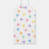 Cute Mexicaanse Piñata Kinderen Verjaardagsfeest C Cadeaulabel (Achterkant)