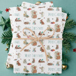 Cute Mice Reading Books Merry Kerstmis Inpakpapier Vel<br><div class="desc">Cute Mice Reading Books Merry kerstwrapping Paper Sheets - Begin je eigen nieuwe familietraditie en geef het cadeau van een liefde voor lezen aan je familie! Dit schattige, originele waterverf pakpapier is voorzien van een muisfamilie die hun boeken geeft en fancy chocoladebehandelingen eet terwijl ze hun nieuwe romans ontspannen en...</div>