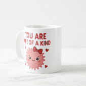 Cute Microbe Eén van een Soort Mok (Voorkant links)