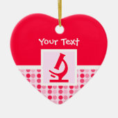 Cute Microscope Keramisch Ornament (Voorkant)