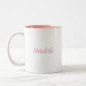 Cute Midoman Superheld Tweekleurige Koffiemok (Links)