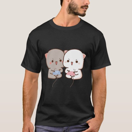 cute mil and mocha bears t-shirt (Voorkant)