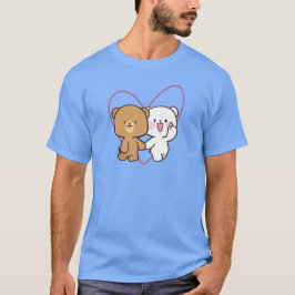 Cute milk en mocha t-shirt