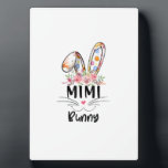 Cute Mimi Bunny T Shirt Easter Family Matching Out Fotoplaat<br><div class="desc">Cute Mimi Bunny T Shirt Easter Family Matching Outfit T-Shirt</div>