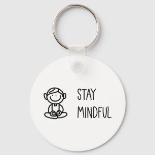 Cute Mindfulness Sleutelhanger