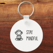 Cute Mindfulness Sleutelhanger (Voorkant)