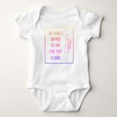 Cute Mini Arborist Slogan Romper (Voorkant)