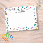 Cute Mini Bugs en Mini Beasts Post-it® Notes<br><div class="desc">Kute mini bugs en mini beesten personaliseerde post-it noten. Ideaal voor docenten,  wetenschapsstudenten,  de kantoor of thuis. Ontworpen door: Thisnotme©</div>