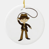 Cute Mini Explorer Ornament (Achterkant)