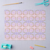 Cute Mini Flower Wreath  Tissuepapier (Craft)