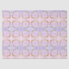 Cute Mini Flower Wreath  Tissuepapier