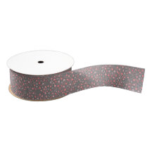 Cute Mini Hart Patroon Roze/Grijs Pastelkleuren