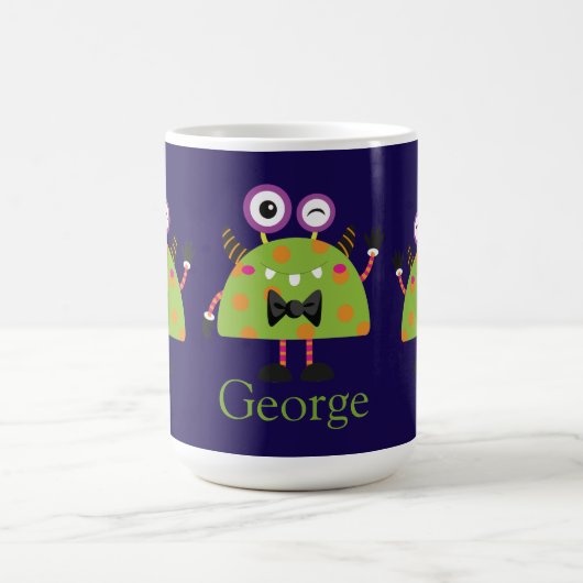 Cute, mini monster koffiemok (Center)