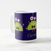 Cute, mini monster koffiemok (Voorkant links)