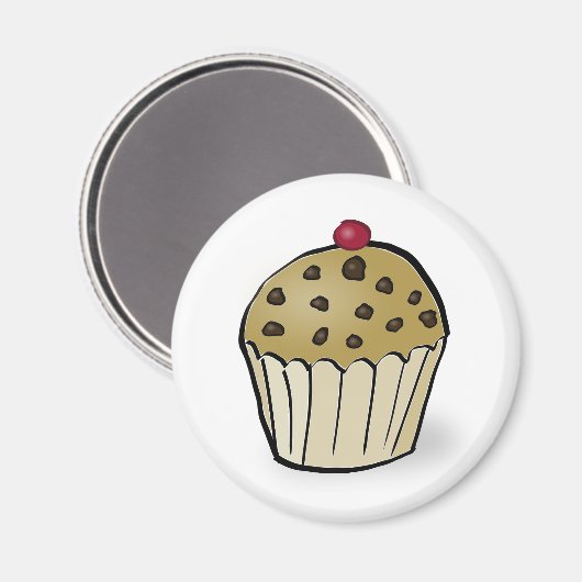 Cute Mini Muffin Magneet (Voorkant / Achterkant)