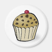 Cute Mini Muffin Magneet (Voorkant)