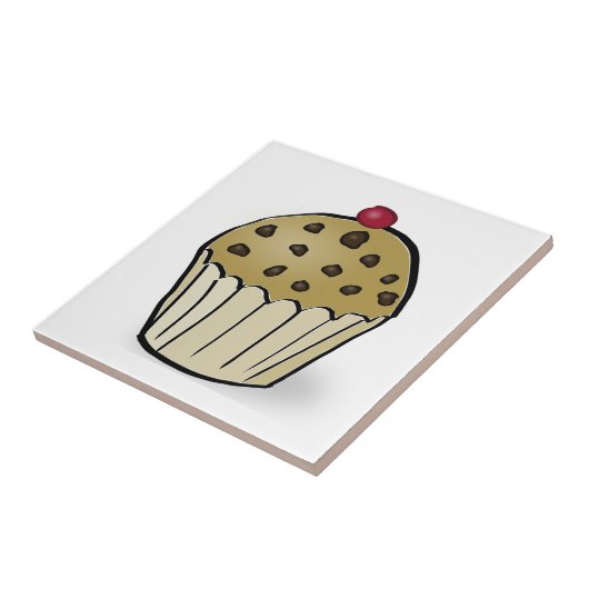 Cute Mini Muffin Tegeltje (Zijkant)