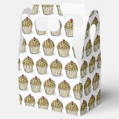 Cute Mini Muffins Patroon Bedankdoosjes (Geopend)